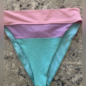 Beach riot colorblick bikini bottom large